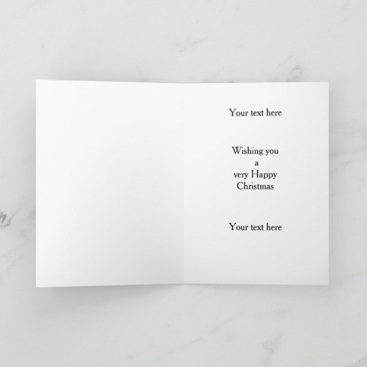 Super cute Cockerpoo Christmas card Kaart (Binnen)