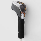 Super Cute Dachshund Puppy Golfheadcover (Schuin)