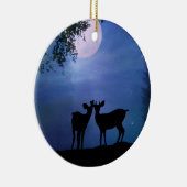Super Cute Deer Eerste Kerstmis Ornament (Rechts)