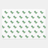 Super Cute Dinosaur Inpakpapier Vel (Voorkant 2)