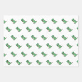 Super Cute Dinosaur Inpakpapier Vel (Voorkant)