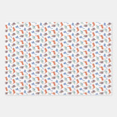 Super Cute Dinosaur Inpakpapier Vel (Voorkant)