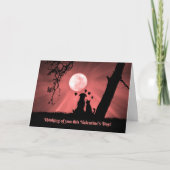 Super Cute Dog en Cat General Happy Valentijns Kaart (Voorkant)