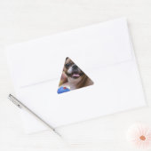 Super Cute dog met haar favoriete bal Sticker (Envelop)