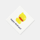 Super Cute Ducky Paper Napkins Servetten (Hoek)