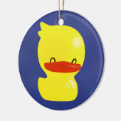 Super Cute Ducky Round Ornament (Links)
