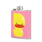 Super Cute Ducky Vinyl Wrapped Kolf in roze Heupfles (Links)
