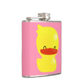 Super Cute Ducky Vinyl Wrapped Kolf in roze Heupfles (Rechts)