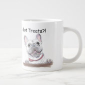 Super Cute French Bulldog | Behandelde behandeling Grote Koffiekop (Rechts)