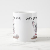 Super Cute French Bulldog | Toestand naar het park Grote Koffiekop (Voorkant)