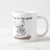 Super Cute French Bulldog | Toestand naar het park Grote Koffiekop (Rechts)