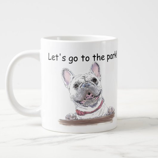 Super Cute French Bulldog | Toestand naar het park Grote Koffiekop (Links)