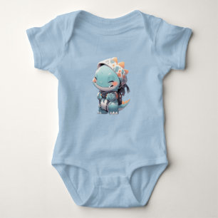 Super Cute Funky Japanse dinosaur Romper