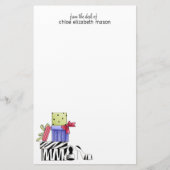 Super Cute Girly Stationery Briefpapier (Voorkant)