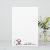 Super Cute Girly Stationery Briefpapier (Staand voorkant)