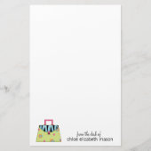 Super Cute Girly Stationery Briefpapier (Voorkant)