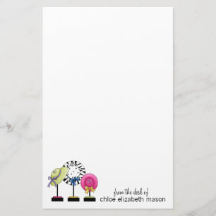 Super Cute Girly Stationery Briefpapier