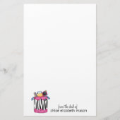 Super Cute Girly Stationery Briefpapier (Voorkant)