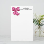 Super Cute Girly Stuff Stationery Briefpapier (Staand voorkant)