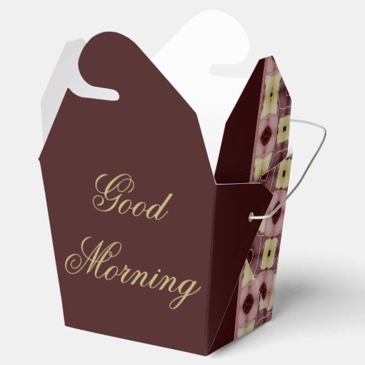 Super Cute Good Morning Packaging Bedankdoosjes (Geopend)