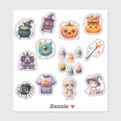 Super Cute Halloween Sticker (Vel)