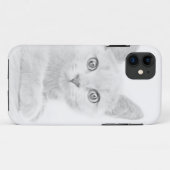 SUPER CUTE Kat Portret Foto Case-Mate iPhone Case (Achterkant (horizontaal))