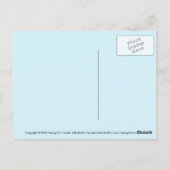 Super Cute Kawaii Bunny Briefkaart (Achterkant)