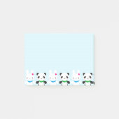 Super Cute Kawaii Bunny en Panda Post-it® Notes (Voorkant)