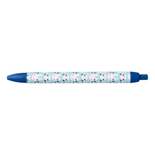 Super Cute Kawaii Bunny en Panda Zwarte Inkt Pen (Voorkant)