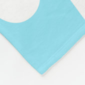 Super Cute Kawaii Bunny Fleece Deken (Hoek)