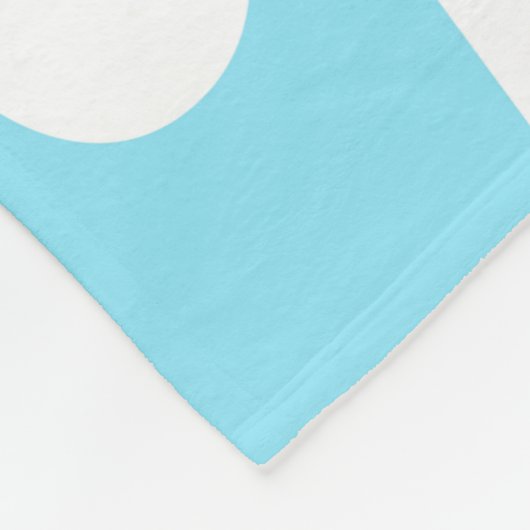 Super Cute Kawaii Bunny Fleece Deken (Hoek)