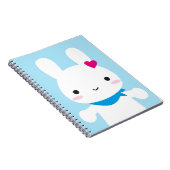 Super Cute Kawaii Bunny Notitieboek (Rechterzijde)