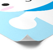 Super Cute Kawaii Bunny Poster (Hoek)