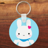 Super Cute Kawaii Bunny Sleutelhanger (Voorkant)