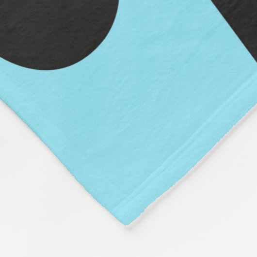 Super Cute Kawaii Panda Fleece Deken (Hoek)