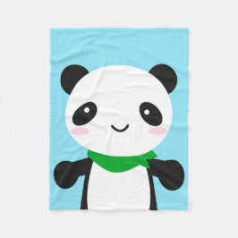 Super Cute Kawaii Panda Fleece Deken