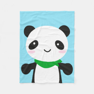 Super Cute Kawaii Panda Fleece Deken