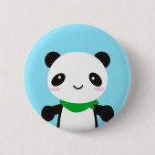 Super Cute Kawaii Panda Ronde Button 5,7 Cm (Voorkant)