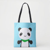 Super Cute Kawaii Panda Tote Bag (Voorkant)