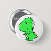 Super Cute Little Dinosaur Button (Voorkant /achterkant)