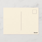 Super Cute Llama Hallo Briefkaart (Achterkant)