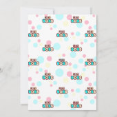 Super Cute Mini Boss Baby Boy Shower Kaart (Achterkant)