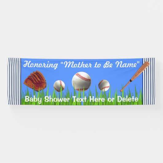 Super Cute Personaliseer de Banner van het Baby sh (Horizontaal)