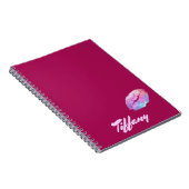 Super Cute Pink Glam Notitieboek (Rechterzijde)
