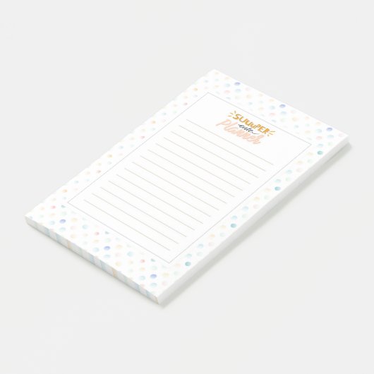 Super Cute Planner Post-it® Notes (Schuin)