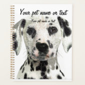Super Cute, Puppy Dalmatian Dog Planner (Voorkant)