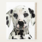 Super Cute, Puppy Dalmatian Dog Planner (Achterkant)