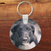 Super Cute Puppy Dog Sleutelhanger (Voorkant)