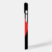 Super Cute Red Heart met ogen Case-Mate iPhone Case (Achterkant / Links)