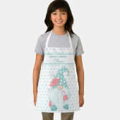 Super Cute Santa Helper-kerstkoepel Schort (Insitu)